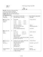 Giáo án môn học lớp 2 (buổi chiều) - Tuần học 26, 27