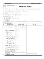 Giáo án môn Đại số khối 8 - Trường THCS Mỹ Quang - Tiết 38: Ôn tập học kì I (tiếp)