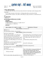 Giáo án lớp 6 môn học Giáo dục công dân - Tuần 13 - Tiết 13 - Bài 9: Lịch sự, tế nhị