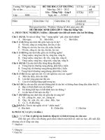 Thiết kế bài dạy tổng hợp các môn lớp 1 - Tuần 22