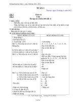 Giáo án Tổng hợp lớp 2 - Năm 2012 - 2013 - Tuần số 1