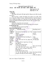 Giáo án Tập đọc - Kể chuyện 3 tiết 76, 77: Sự tích lễ hội Chử Đồng Tử