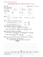 Giáo án Tổng hợp lớp 2 - Tuần dạy 20