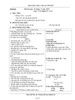 Giáo án Toán - Tiết 70: Luyện tập (phạm vi 20 để tính nhẩm)