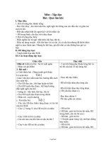 Giáo án lớp 2 môn học Tập đọc - Quả tim khỉ