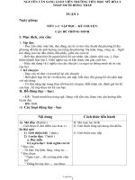 Giáo án Tiếng việt 3 trọn bộ - Nguyễn Văn Sang - Trường tiểu học Mỹ Hòa 2