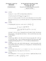 Đề thi học sinh giỏi Toán 12 cấp tỉnh năm 2020 - 2021 sở GD&ĐT Bình Phước - TOANMATH.com