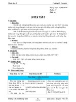 Giáo án môn Hình học lớp 7 - Tiết 33: Luyện tập