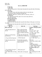 Giáo án Đại số 6 - Tiết 16: Luyện tập