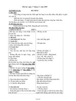 Giáo án lớp 1 môn Tập đọc - Bài: Bà cháu