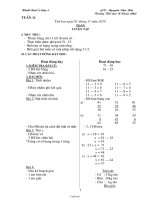 Thiết kế bài dạy tổng hợp lớp 2 - Tuần 11 - Trường Tiểu học B Xuân Phú