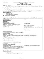 Giáo án Môn Kể chuyện 1: Bông hoa cúc trắng