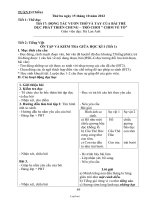 Giáo án Tuần 9 - Buổi chiều - Lớp 3