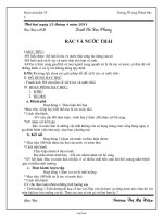 Giáo án giảng dạy môn khối 1 (buổi chiều) - Trường TH Long Thành Bắc - Tuần 33