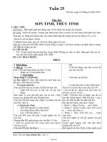 Giáo án Tổng hợp lớp 2 - Tuần số 25 (chi tiết)