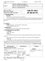 Bài giảng môn học Ngữ văn lớp 7 - Tuần 16 - Tiết 61: Chuẩn mực sử dụng từ