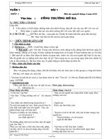 Bài soạn môn Ngữ văn 7 - Tuần 1 đến tuần 5