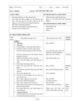 Giáo án Tập đọc 2 - Ôn tập giữa học kì I