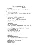 Giáo án Âm nhạc 3 tiết 4: Học hát: Bài Bài ca đi học