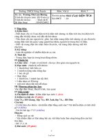 Giáo án Vật lý khối 7 tiết số 20: Hai loại điện tích