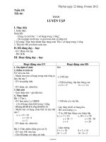 Giáo án các môn khối 2 - Tuần số 10 năm 2012