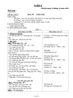 Giáo án giảng dạy môn khối 1 - Tuần số 9 năm học 2010