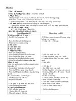 Giáo án giảng dạy môn khối 1 - Tuần dạy 23