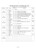 Giáo án Tuần thứ 13 Khối 3
