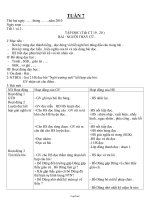 Giáo án các môn học khối lớp 2 - Tuần 7 năm 2010