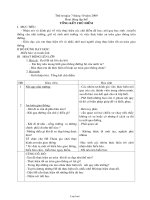 Giáo án Hoạt động tập thể - Tổng kết chủ điểm