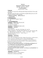 Giáo án các môn khối 2, kì I - Tuần số 8 năm 2013