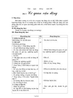 Thiết kế bài dạy lớp 2 môn học Tự nhiên xã hội