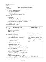 Thiết kế giáo án môn Thủ công 2 - Tuần 27 đến tuần 25