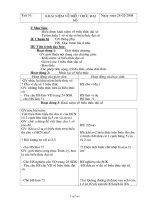 Giáo án Đại số 7 tiết 52: Khái niệm về biểu thức đại số