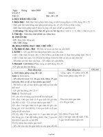 Giáo án các môn học khối lớp 2 - Tuần dạy thứ 5 năm 2010