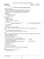 Giáo án giảng dạy môn học lớp 1, học kì II - Tuần 25 năm 2010