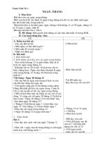 Giáo án môn Toán 2 tiết 78: Ngày, tháng