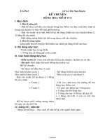 Thiết kế giáo án môn Kể chuyện lớp 2 - Tuần 13 đến tuần 17