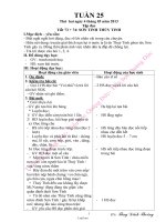 Giáo án Tổng hợp lớp 2 - Tuần 25 năm học 2013