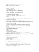 Kiểm tra 1 tiết( số 2 ) môn: vật lý 6 - Năm học: 2006-2007 (thời gian làm bài 45 phút không kể phát đề)