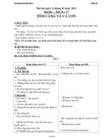 Giáo án Tổng hợp môn lớp 2 - Tuần số 26 năm 2013