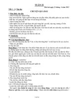 Giáo án các môn khối 2 - Tuần dạy 32 năm học 2012