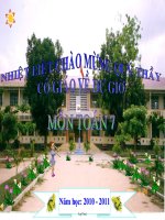 Bài soạn Tổng hợp các môn lớp 2 - Tuần 20 - Trường tiểu học Nam Nghĩa