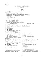 Giáo án Tập đọc 2 tuần 20 tiết 4: Mùa nước nổi