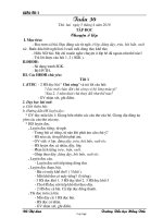 Giáo án Tổng hợp môn lớp 1 - Tuần học 30