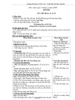 Giáo án Tập viết khối 3 tuần 21: Ôn chữ hoa: O, Ô, Ơ