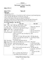 Giáo án các môn khối 2 - Trường Tiểu học Quảng Trung - Tuần 16