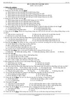 Đề cương ôn tập học kì 2 môn học: Vật lí lớp 6