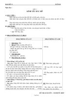 Giáo án Đạo đức 3 tuần 2: Kính yêu Bác Hồ