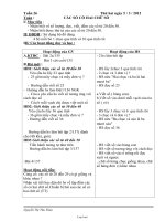 Giáo án lớp 1 - Nguyễn Thị Thu Thảo - Tuần 26